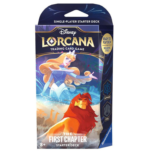 Disney Lorcana The First Chapter Starter Deck Aurora & Simba