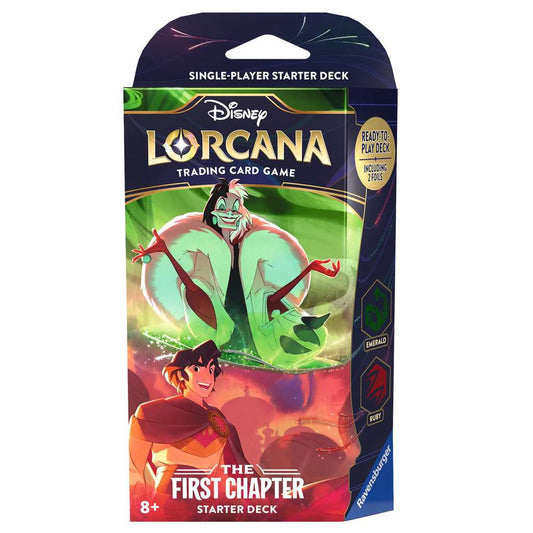 Disney Lorcana The First Chapter Starter Deck Cruella & Aladdin