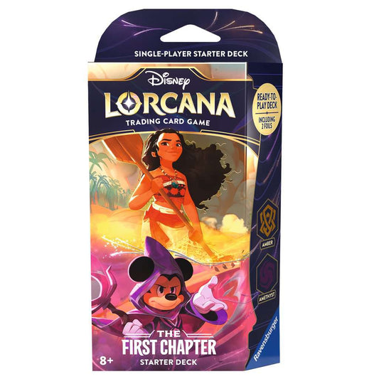 Disney Lorcana The First Chapter Starter Deck Vaiana & Mickey