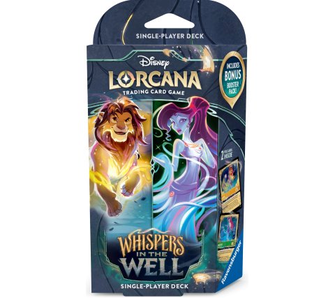 Disney Lorcana Whispers in the Well Simba & Megara