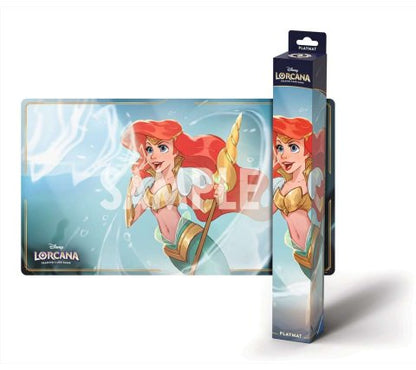 Disney Lorcana Winterspell Ariel Sonic Warrior Playmat
