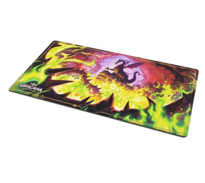 Disney Lorcana Winterspell Maleficent Dragon Fire Playmat