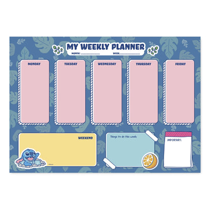 Disney Stitch Weekplanner A4