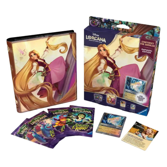 Disney lorcana Attack of the Vine! Collection Starterset Rapunzel