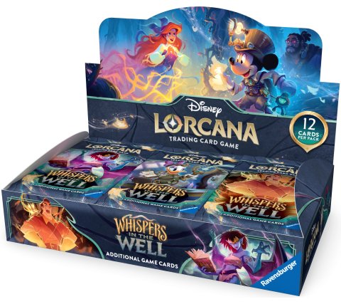 Disney lorcana Whispers in the Well Booster Box