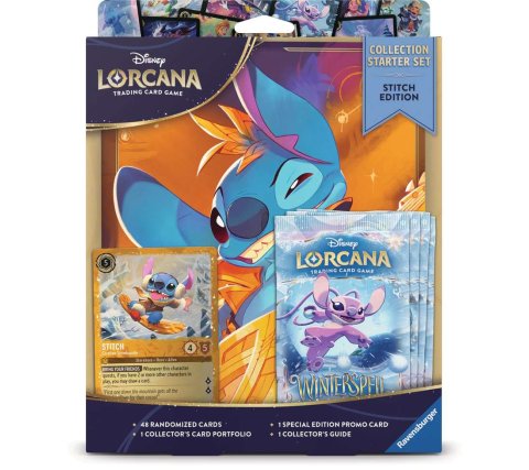 Disney lorcana Winterspell Collection Starterset Stitch