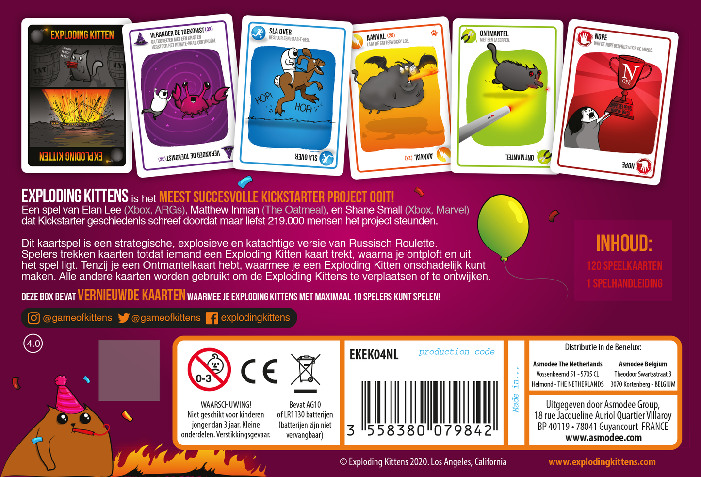 Exploding Kittens Party Pack Editie