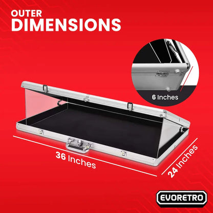 EVORETRO Show Case Aluminium/Acrylic (Vendor Display)