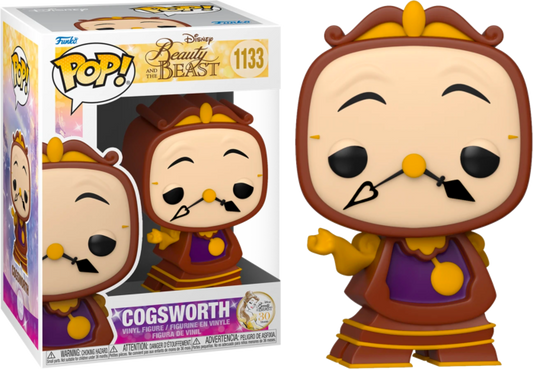 FUNKO POP! Disney Beauty & the Beast Cogsworth