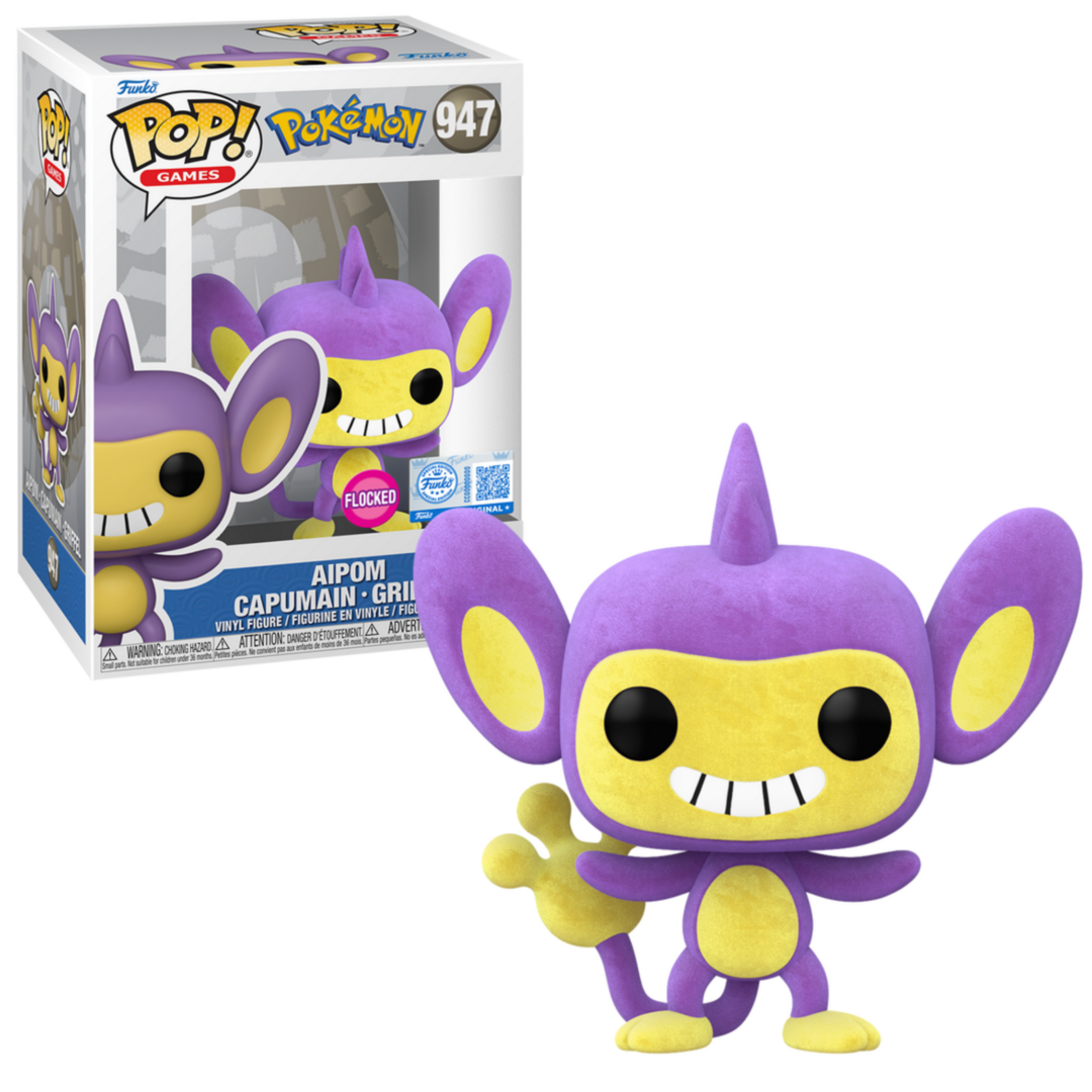 FUNKO POP! Pokémon Aipom Flocked