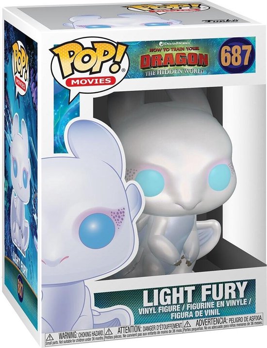 FUNKO POP! How to train your dragon Light fury