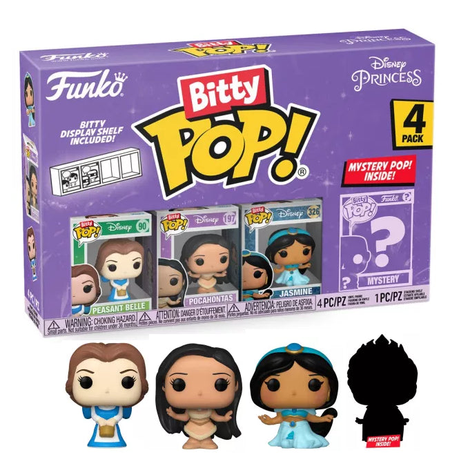 Funko POP! Bitty Pop 4 Pack Disney Princess Belle