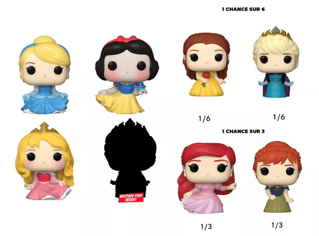 Funko POP! Bitty Pop 4 Pack Disney Princess Cinderella