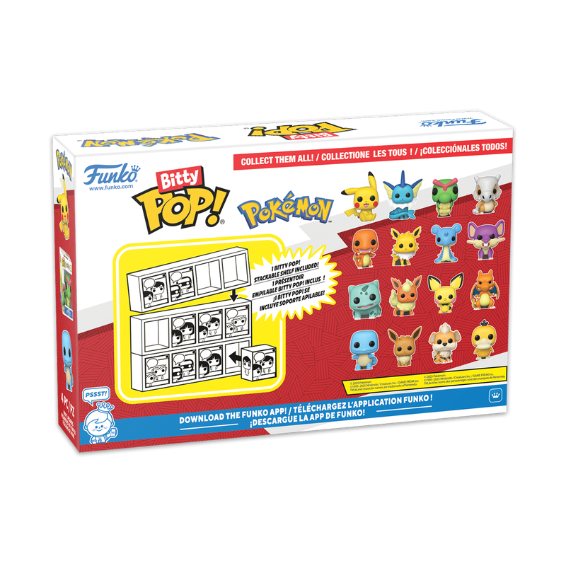 Funko POP! Bitty Pop 4 Pack Pokémon Bulbasaur