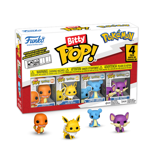 Funko POP! Bitty Pop 4 Pack Pokémon Charmander