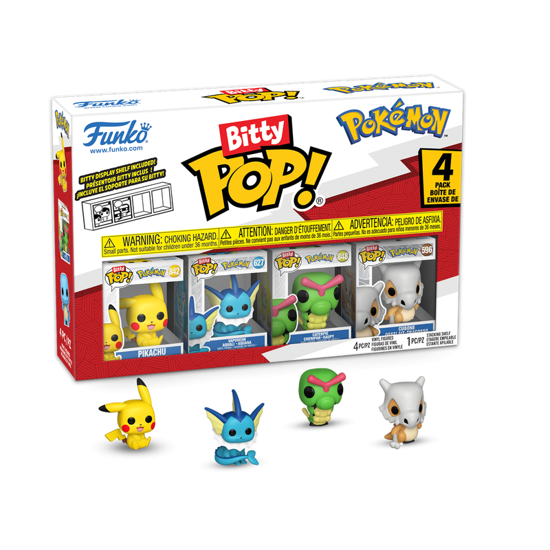 Funko POP! Bitty Pop 4 Pack Pokémon Pikachu