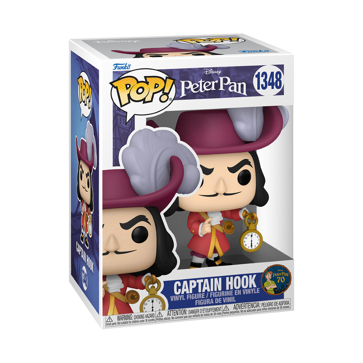 Funko POP! Disney Peter Pan 70th Anniversary Captain Hook