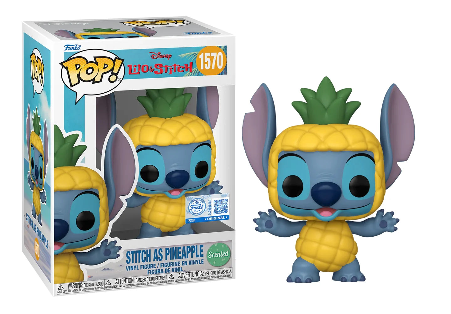 Funko POP! Disney Stitch as Pineapple Scented