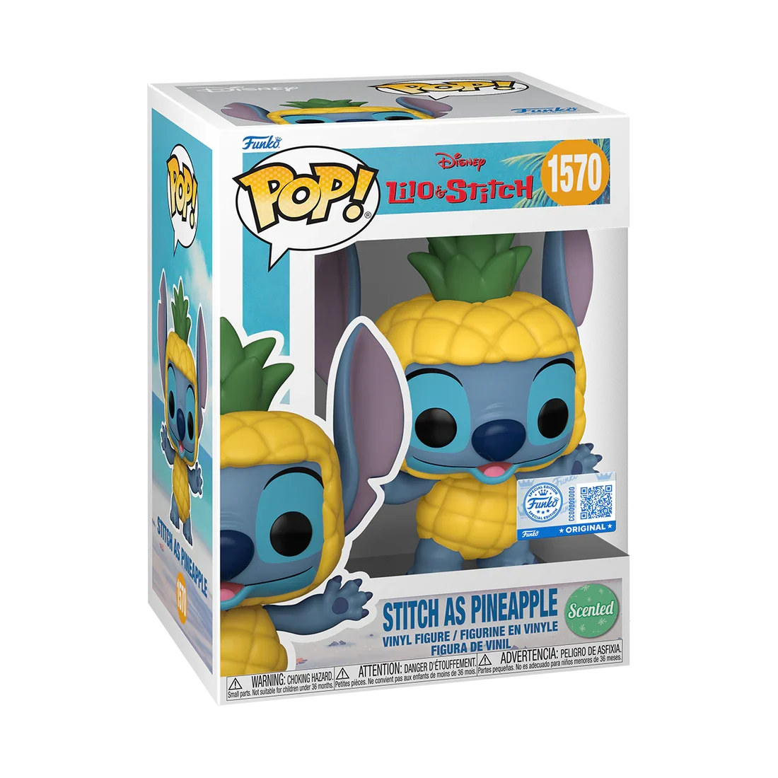 Funko POP! Disney Stitch as Pineapple Scented
