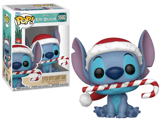 Funko POP! Disney Stitch with candy cane