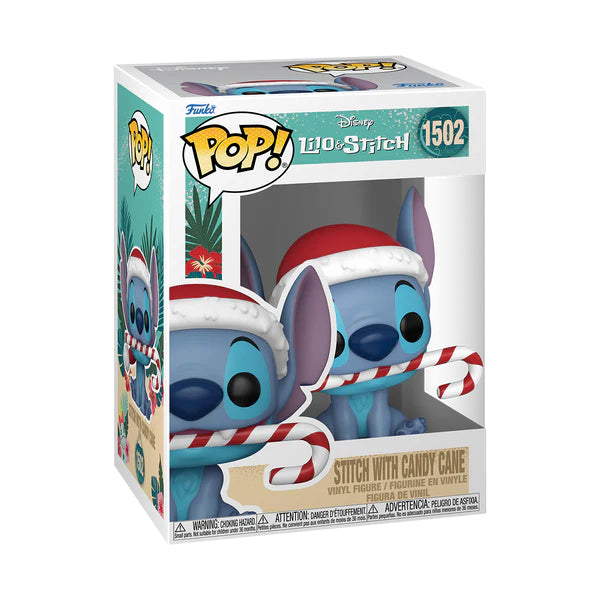 Funko POP! Disney Stitch with candy cane