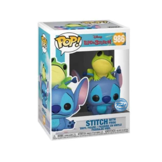 Funko POP! Disney Stitch with frog