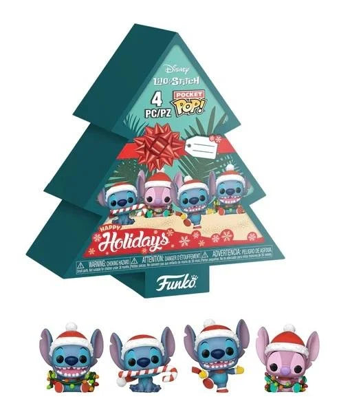 Funko POP! Pocket Pop 4 Pack Tree Box Stitch