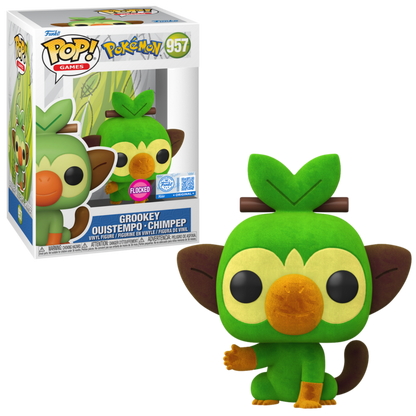 Funko POP! Pokémon Grookey Flocked