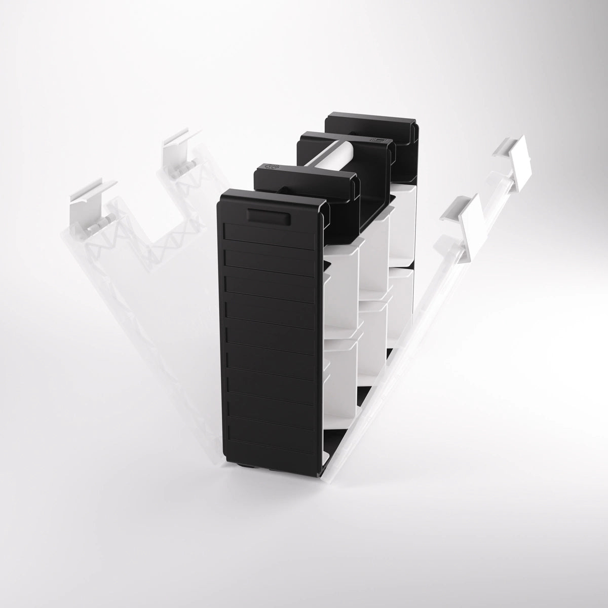 Gamegenic Game Castle Black White Clear