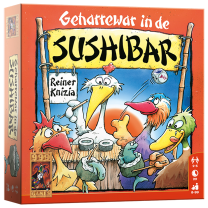 Geharrewar in de Sushibar Dobbelspel