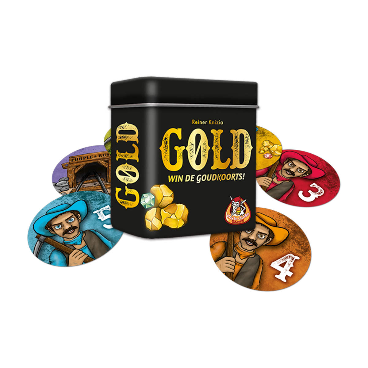 Gold Kaartspel Blikkies