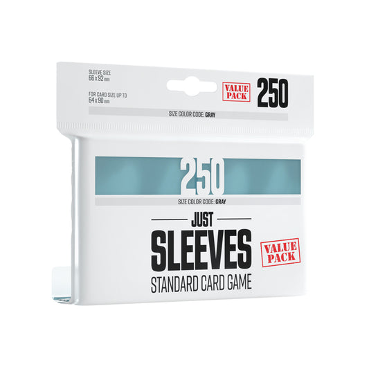 Just Sleeves Value Pack Standard Sleeves Clear (250 sleeves)