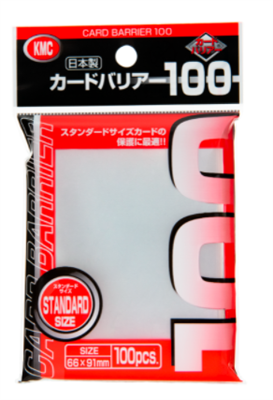 KMC Standard Sleeves Card Barrier