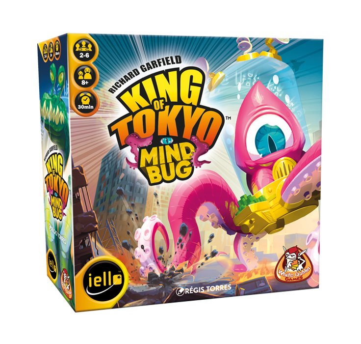 King of Tokyo Mindbug Familiespel uitbreiding