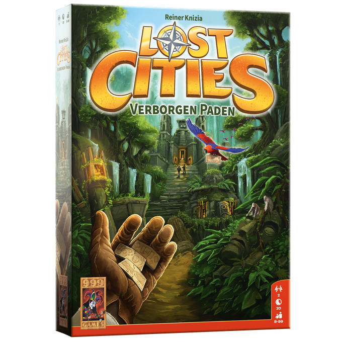 Lost Cities Verborgen Paden Bordspel
