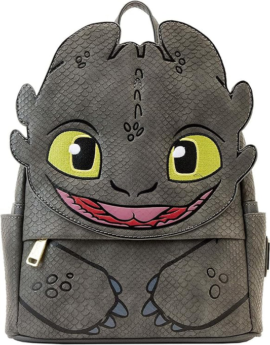 Loungefly how to train your dragon Toothless backpack