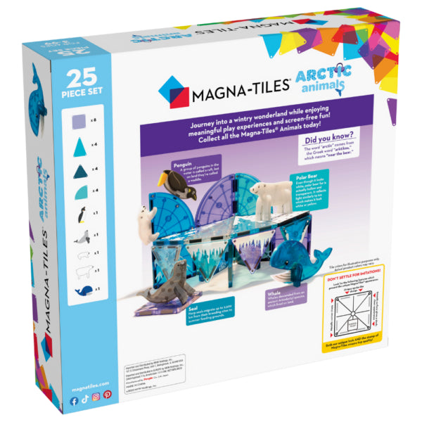 MAGNA-TILES® Arctic Animals 25-delige set