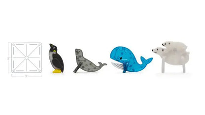 MAGNA-TILES® Arctic Animals 25-delige set