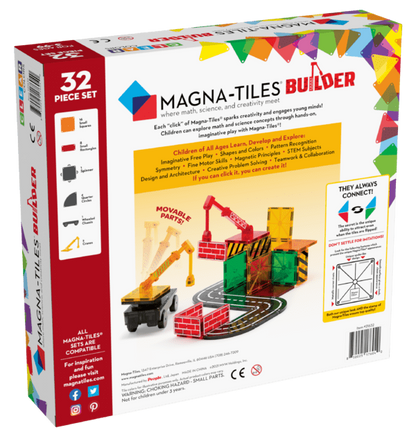 MAGNA-TILES® Builder 32-delige set