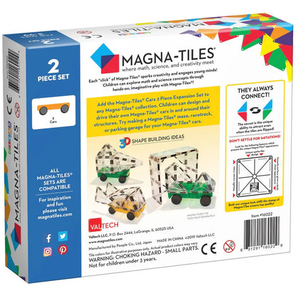 MAGNA-TILES® Cars 2-delige set groen & geel