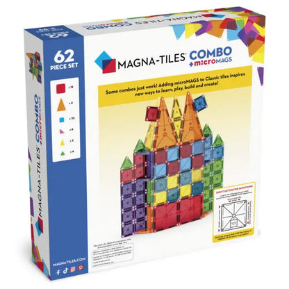 MAGNA-TILES® Combo 62-delige set