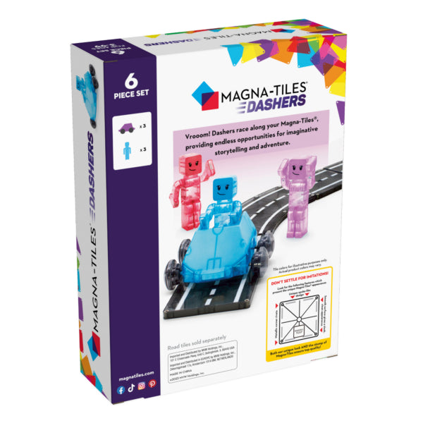 MAGNA-TILES® Dashers 6 -delige set