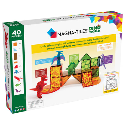 MAGNA-TILES® Dino World 40-delige set