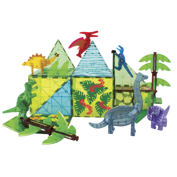 MAGNA-TILES® Dino World XL 50-delige set