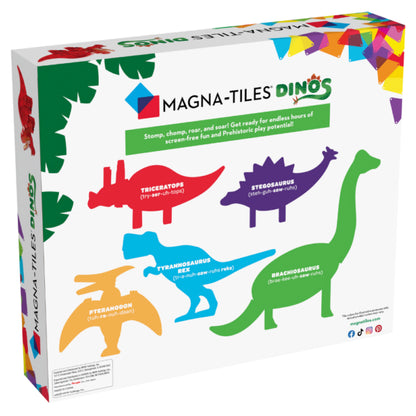 MAGNA-TILES® Dinos 5-delige set