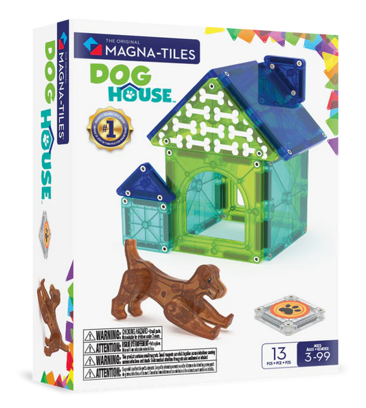 MAGNA-TILES® Dog house 13-delige set