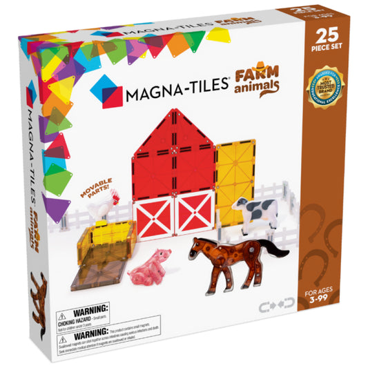 MAGNA-TILES® Farm Animals 25-delige set