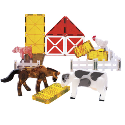 MAGNA-TILES® Farm Animals 25-delige set