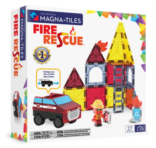 MAGNA-TILES® Fire Rescue 27-delige set