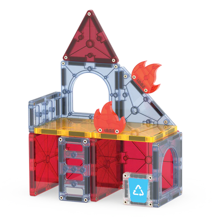 MAGNA-TILES® Fire Rescue 27-delige set